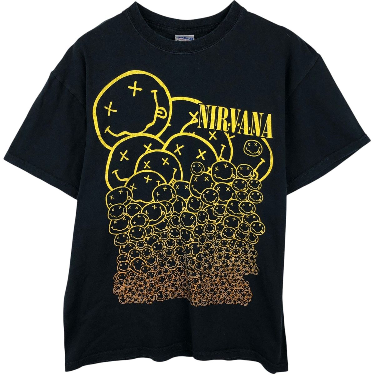 古着 ギルダン GILDAN NIRVANA ニルヴァーナ バンドTシャツ バンT メンズM相当/eaa637439