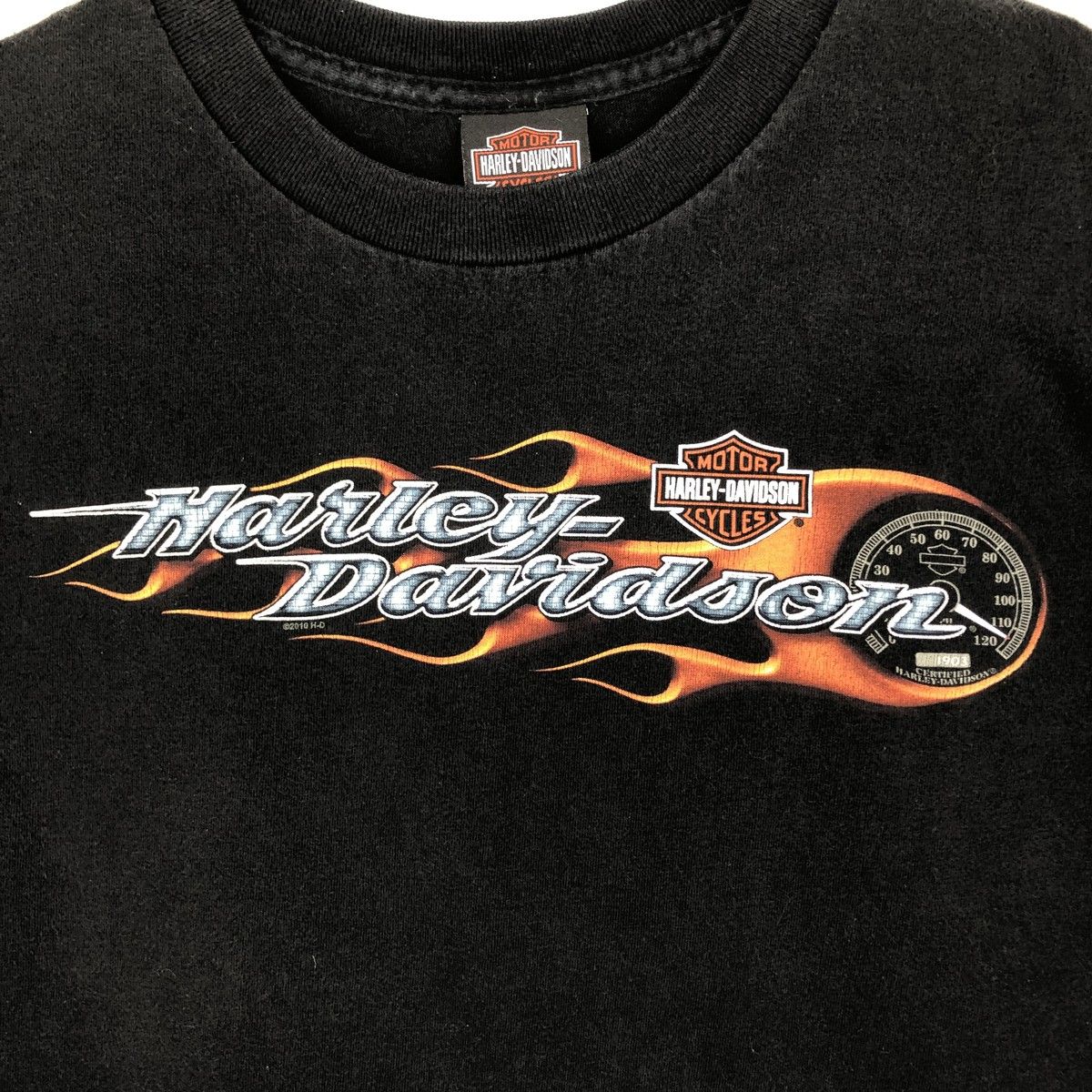 古着 ハーレーダビッドソン Harley-Davidson ファイヤーパターン