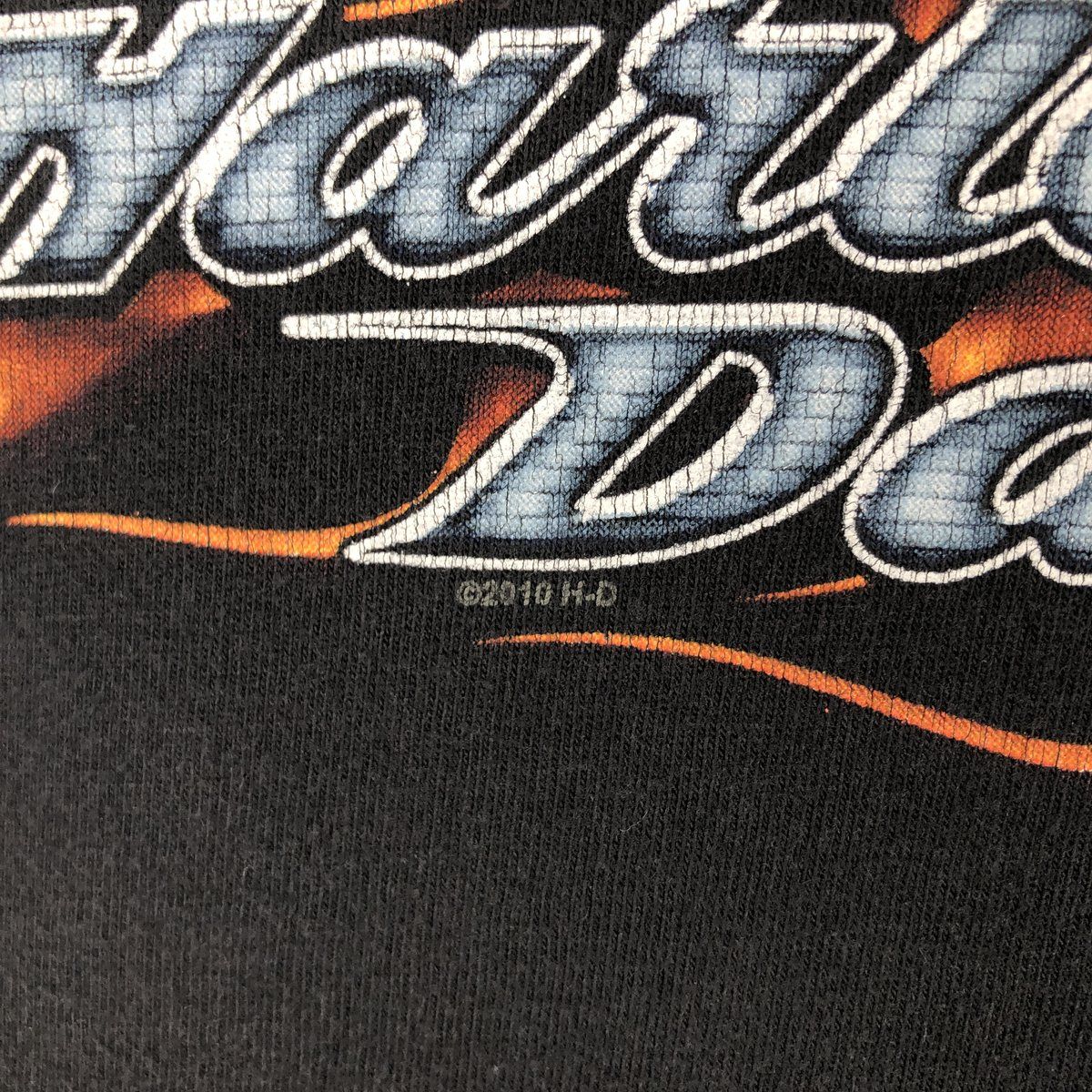 古着 ハーレーダビッドソン Harley-Davidson ファイヤーパターン