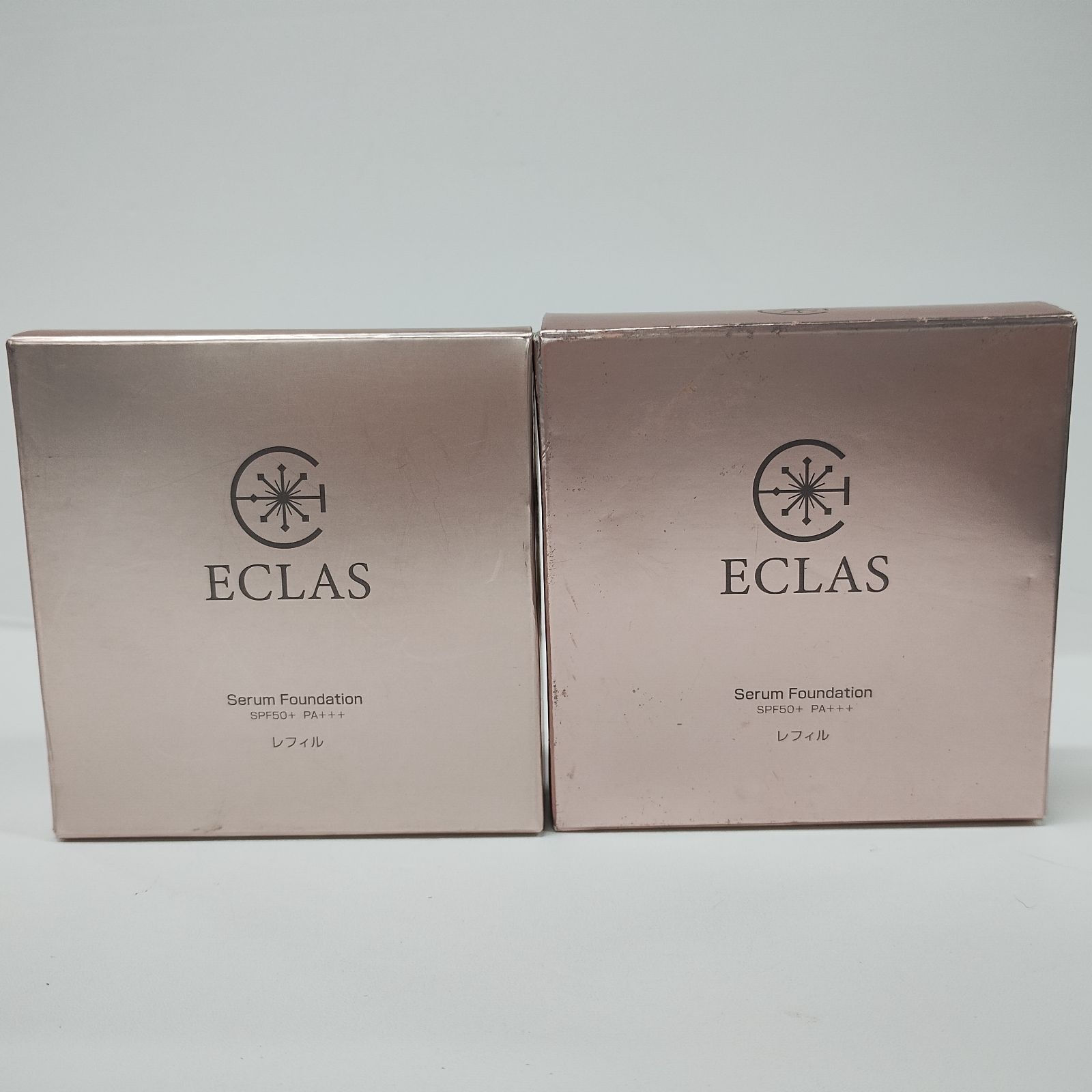 Y5829 K ECLAS エクラス セラム ファンデーション レフィル 12g 計2点