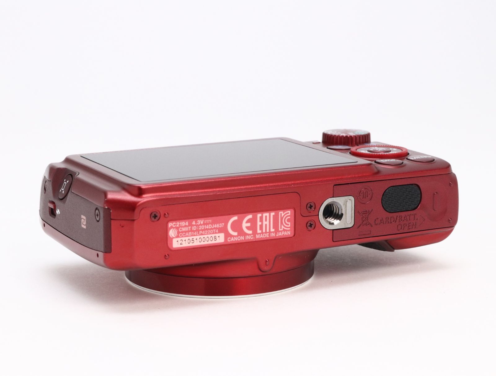 AB- (良品) Canon キヤノン PowerShot SX710 HS レッド 初期不良返品 