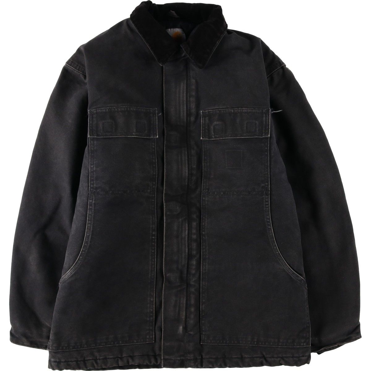 古着 00年代 カーハート Carhartt トラディショナルコート 中綿入り ダックワークジャケット メンズS相当/eaa636556