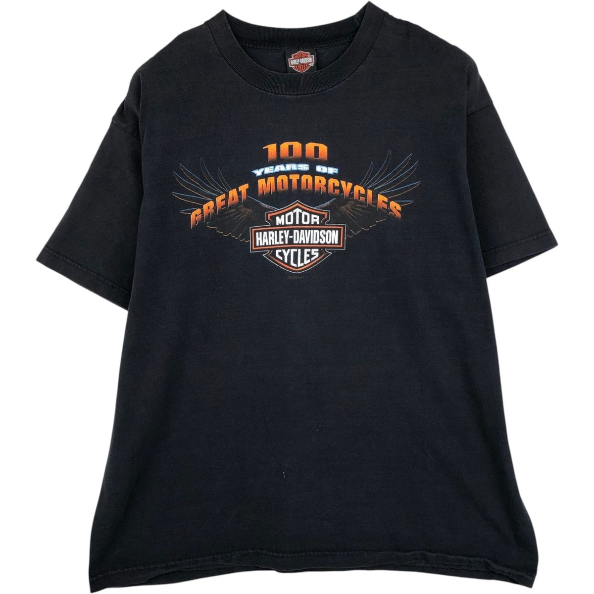 古着 00年代 ハーレーダビッドソン Harley-Davidson モーターサイクル バイクTシャツ メンズXL相当/eaa636983