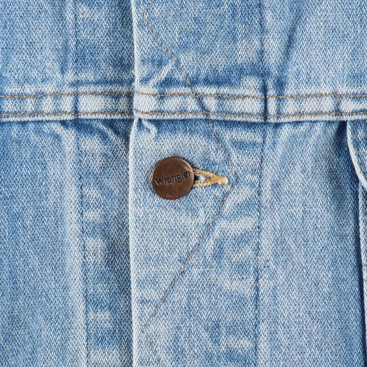 古着 80~90年代 ラングラー Wrangler デニムジャケット Gジャン メンズ