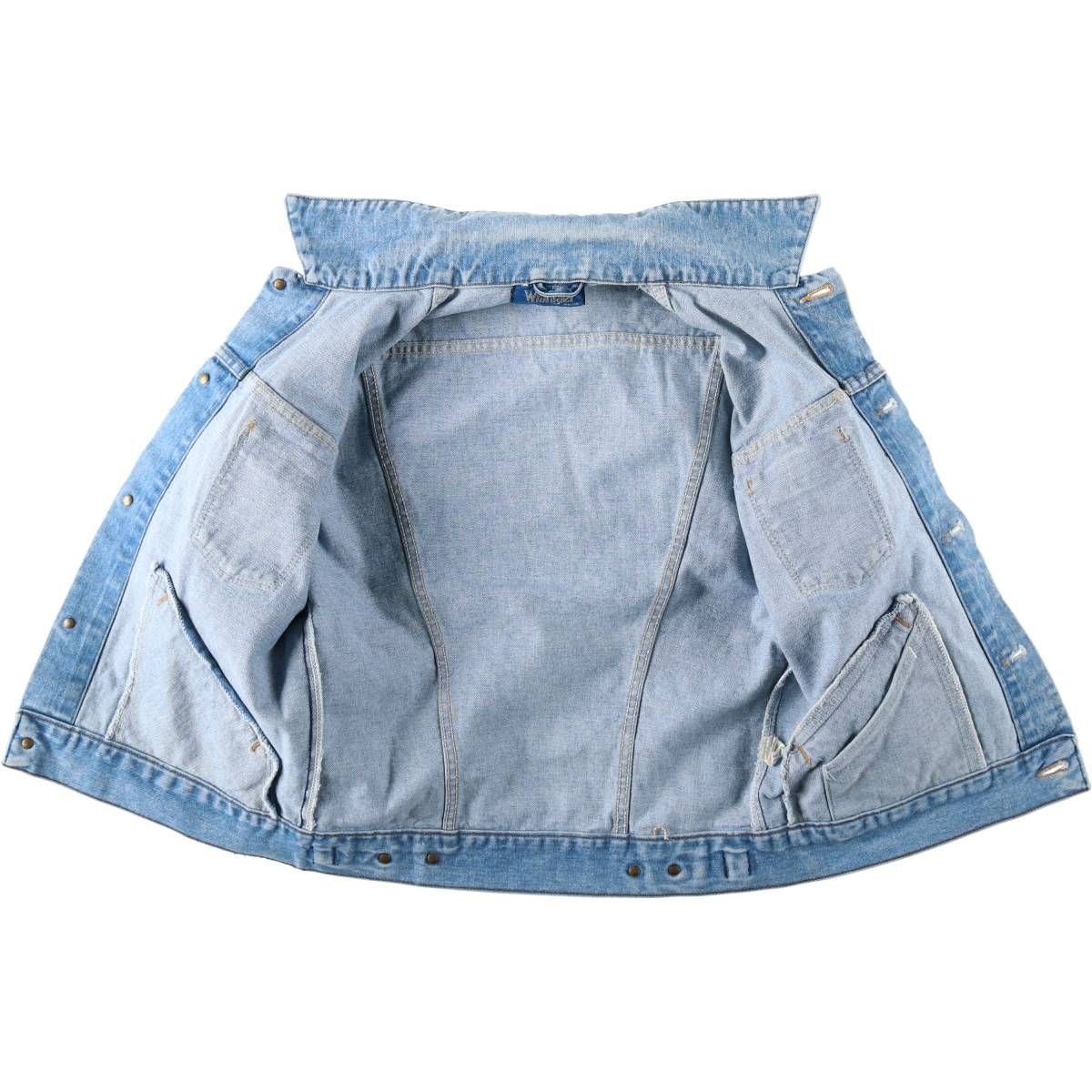 古着 80~90年代 ラングラー Wrangler デニムジャケット Gジャン メンズ