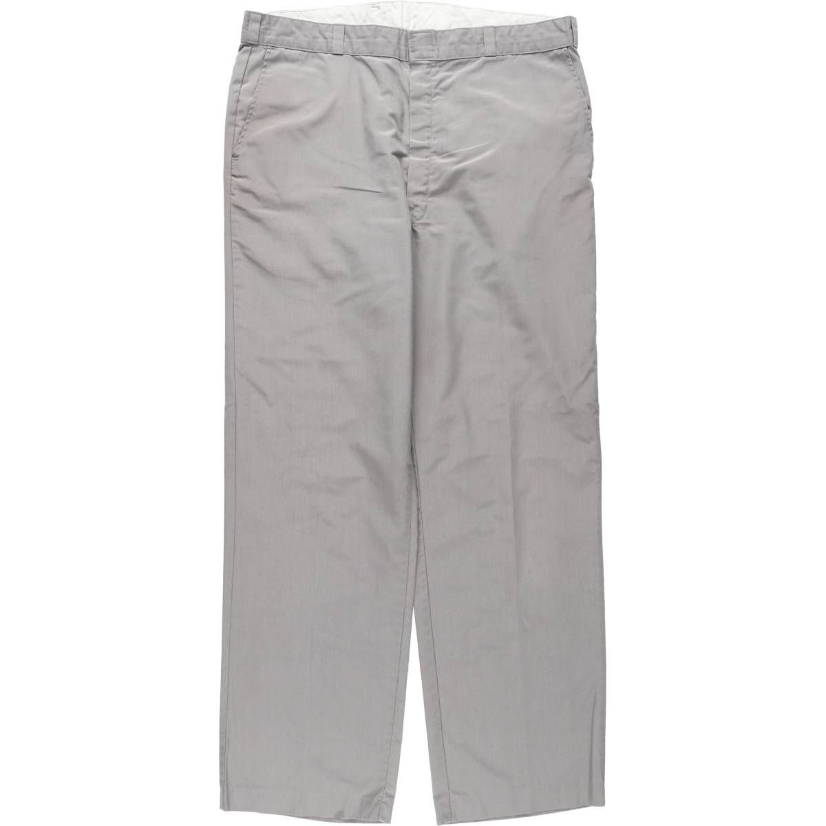 古着 ディッキーズ Dickies スラックスパンツ USA製 メンズw37相当/eaa634032