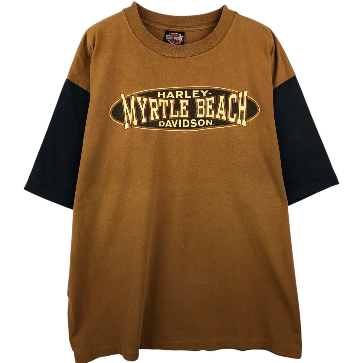 古着 90年代 ハーレーダビッドソン Harley-Davidson モーターサイクル バイクTシャツ USA製 メンズXXL相当/eaa637013