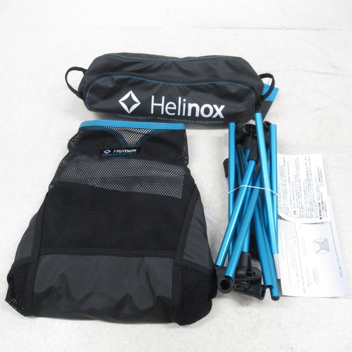 未使用 Helinox ヘリノックス チェアワン ブラック