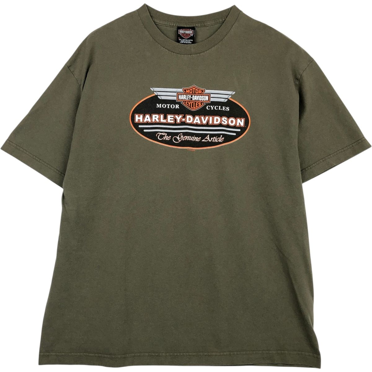 古着 00年代 ハーレーダビッドソン Harley-Davidson モーターサイクル バイクTシャツ USA製 メンズXL相当/eaa636915