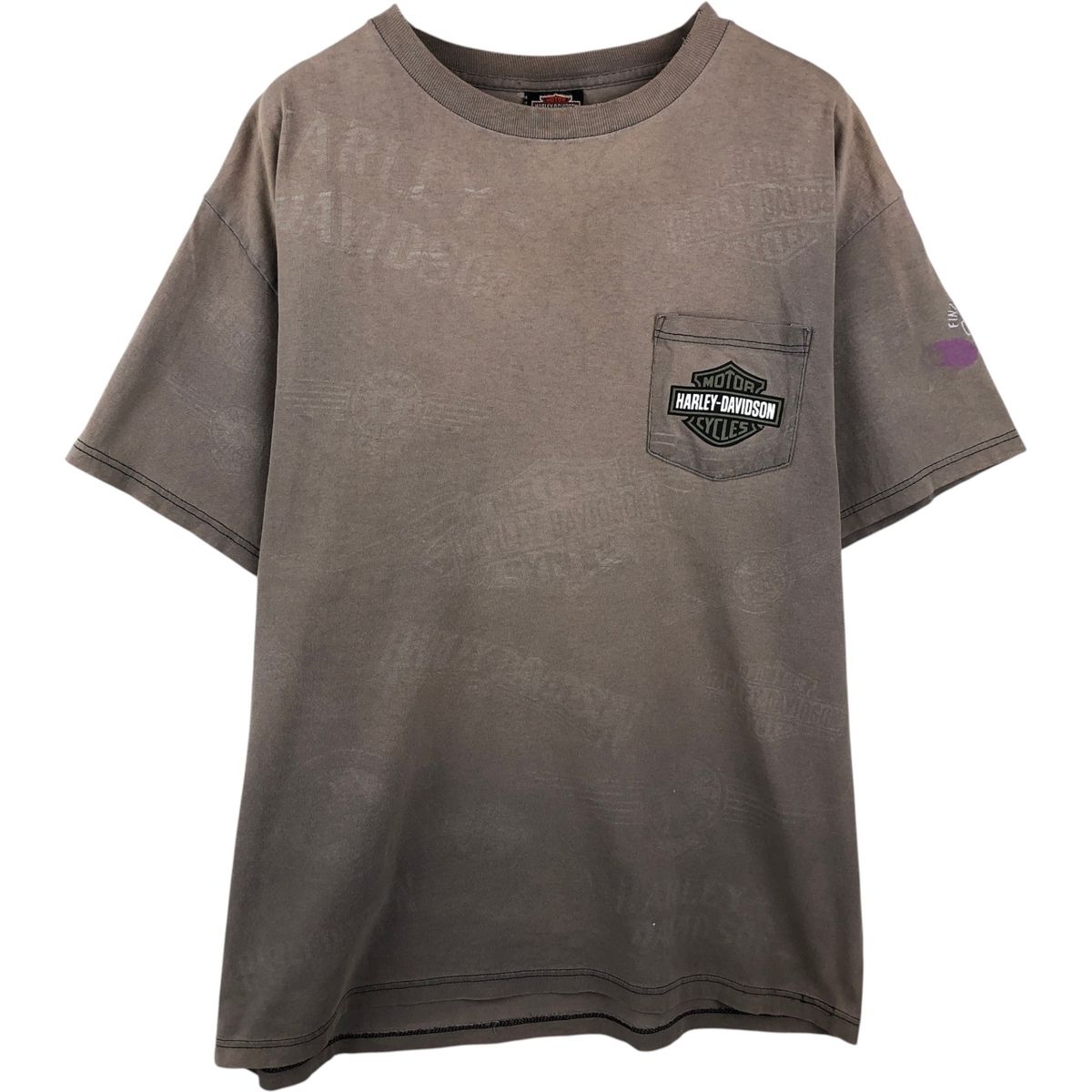 古着 00年代 ハーレーダビッドソン Harley-Davidson モーターサイクル バイクTシャツ USA製 メンズL相当/eaa636979