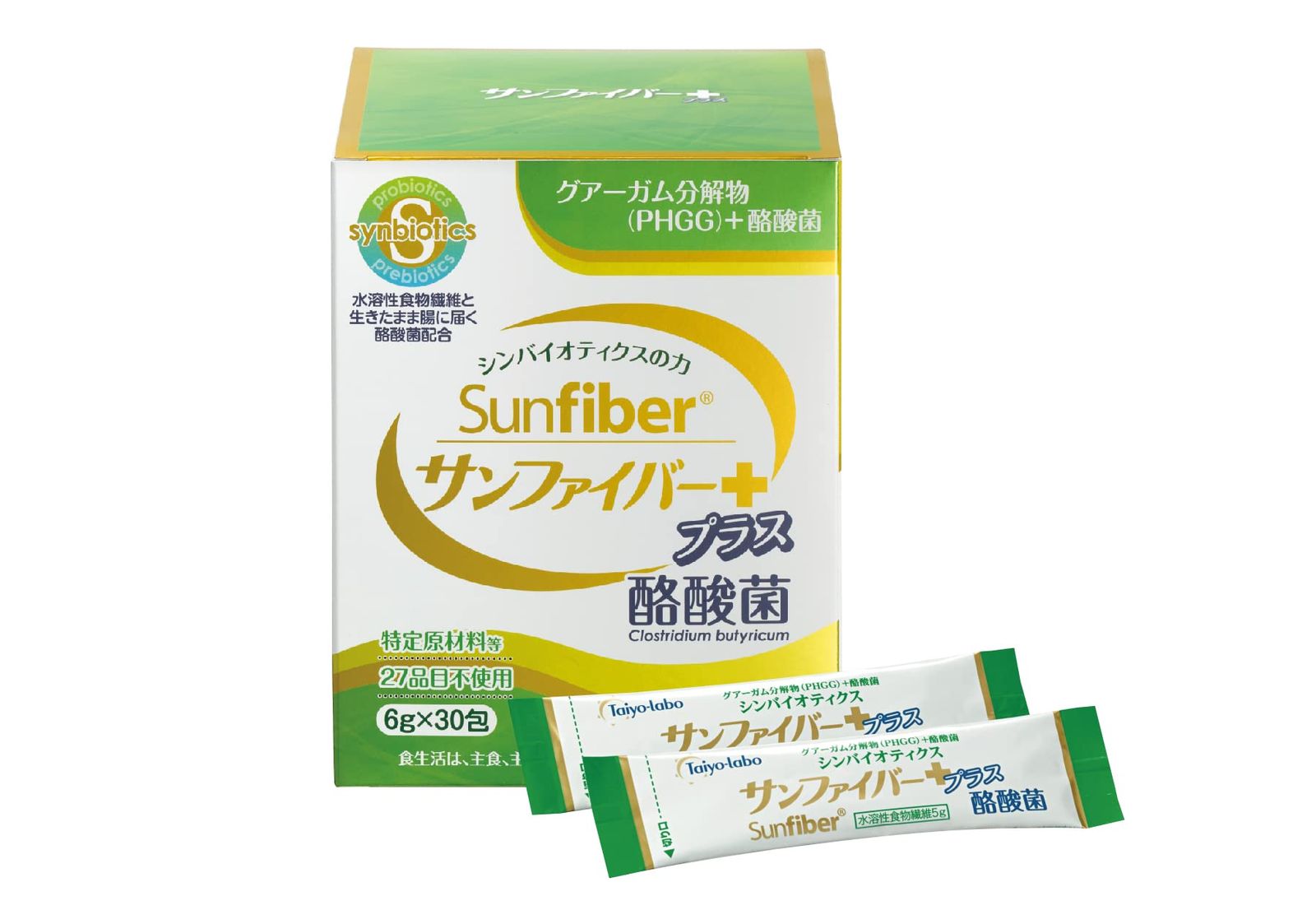 タイヨーラボ サンファイバープラス スティック 6g×30包 2個セット グアー