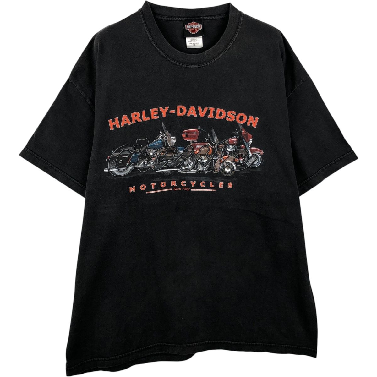 古着 00年代 ハーレーダビッドソン Harley-Davidson モーターサイクル バイクTシャツ USA製 メンズXL相当/eaa636970
