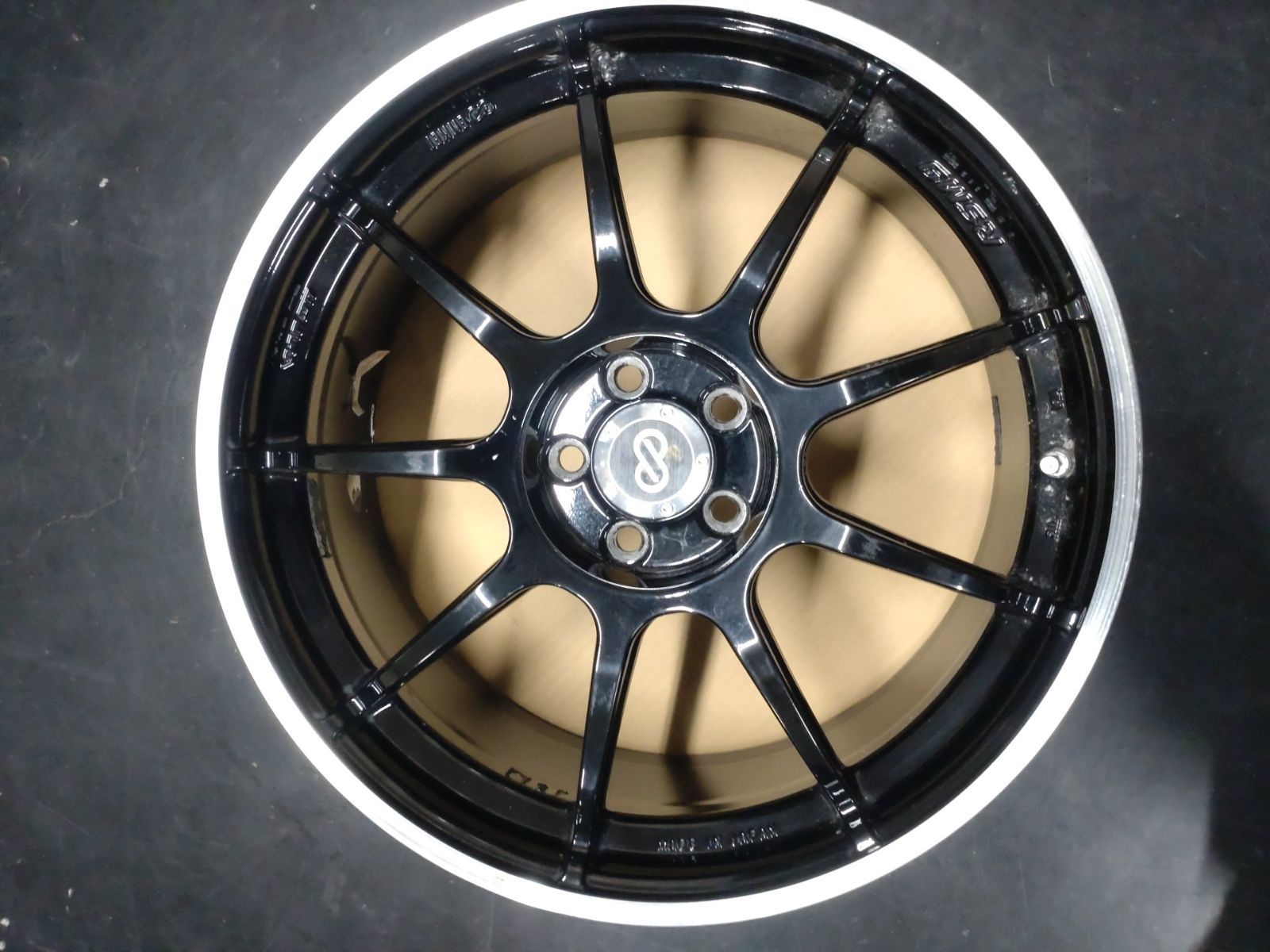 h*i様 エンケイrsm9 18インチ　2本 ENKEI エンケイ RSM9 18インチ 8.0J +48 PCD100-5H 1本のみ 中古