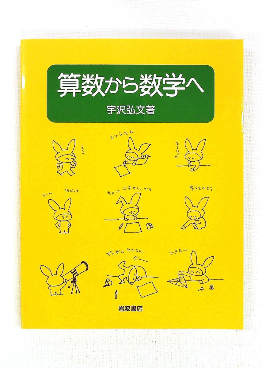 算数から数学へ 宇沢 弘文 岩波書店