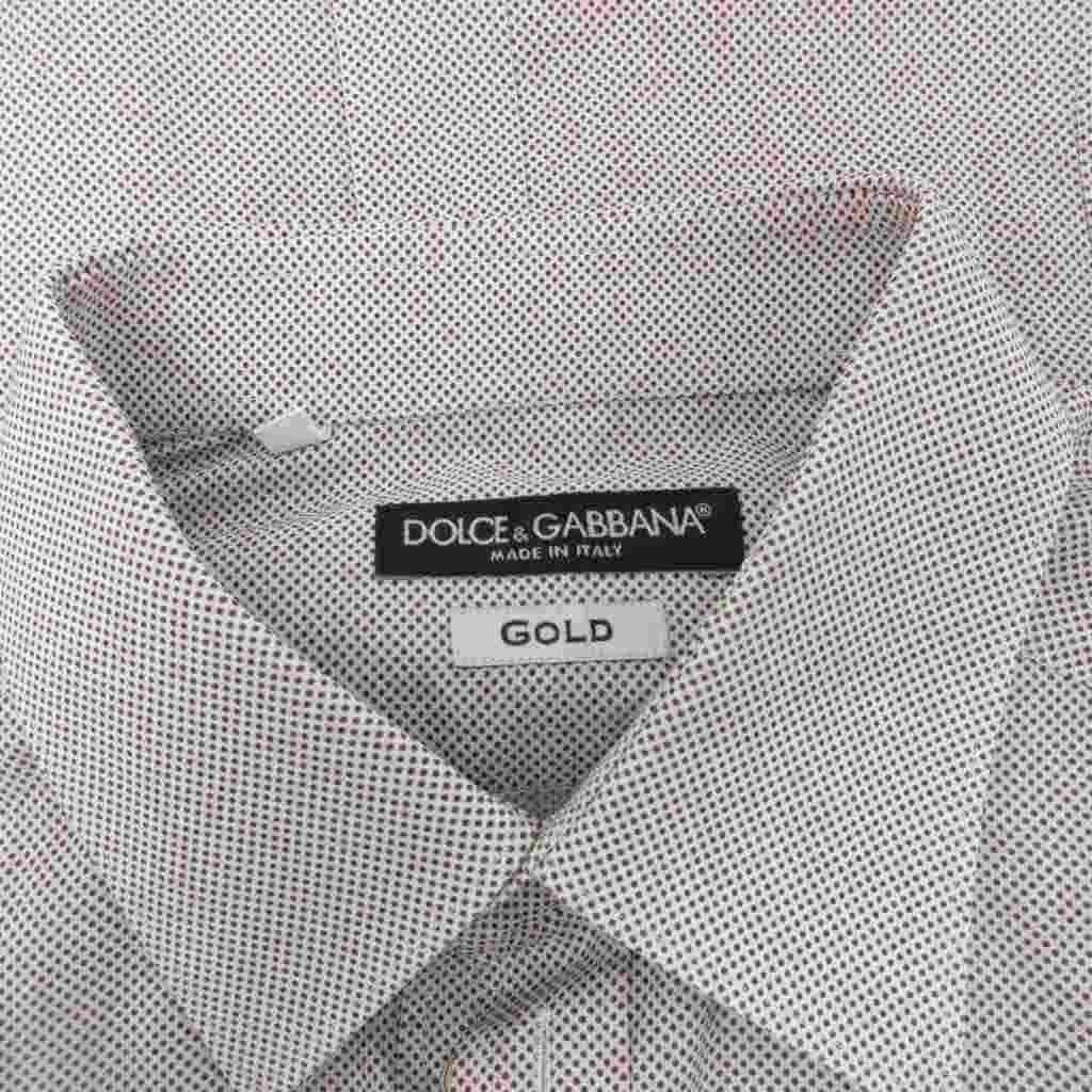 ドルチェ&ガッバーナ ドルガバ DOLCE&GABBANA GOLD ビジネスシャツ
