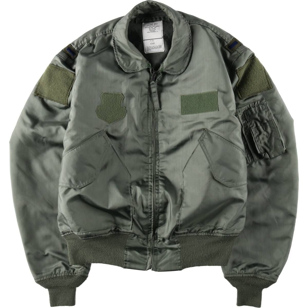 古着 米軍実品 00年代 ミリタリー フライトジャケット CWU-36/P USA製 LARGE メンズL相当/evb034432