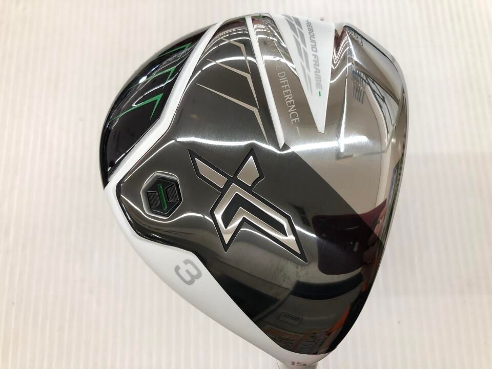 ダンロップ XXIO X-eks- 2022 ホワイト 15度 Miyazaki AX-2 ホワイト Sフレックス フェアウェイウッド 中古 ゴルフドゥ!深谷店【最短即日発送】