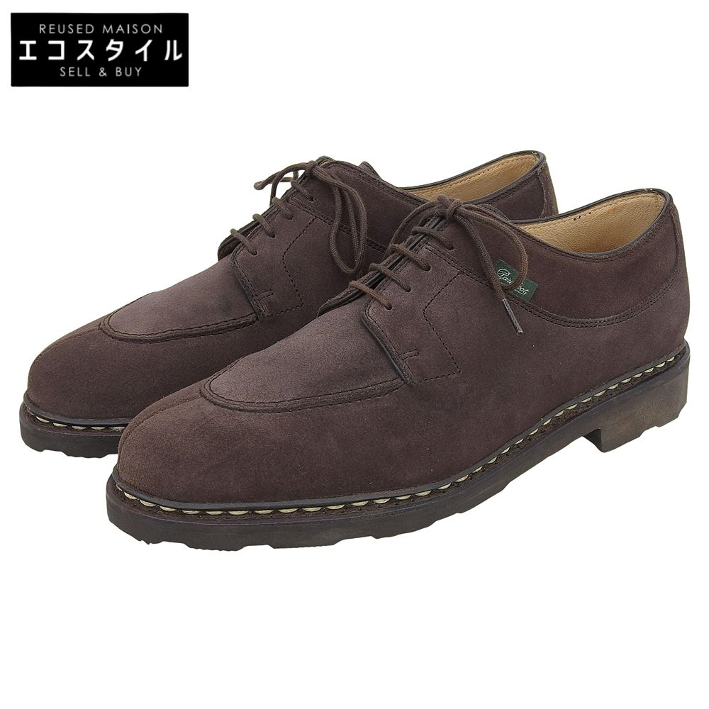Paraboot　パラブーツ　美品 アヴィニョン Uチップ シューズ VEL CONGO メンズ ブラウン 7 66119　7