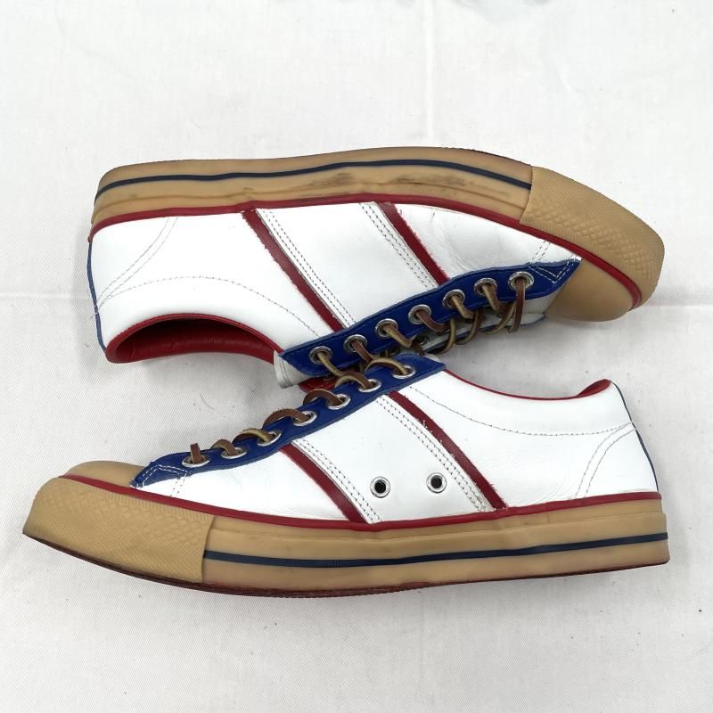 中古】chausser トリコロールレザースニーカー 44 Y-103 ショセ[17]
