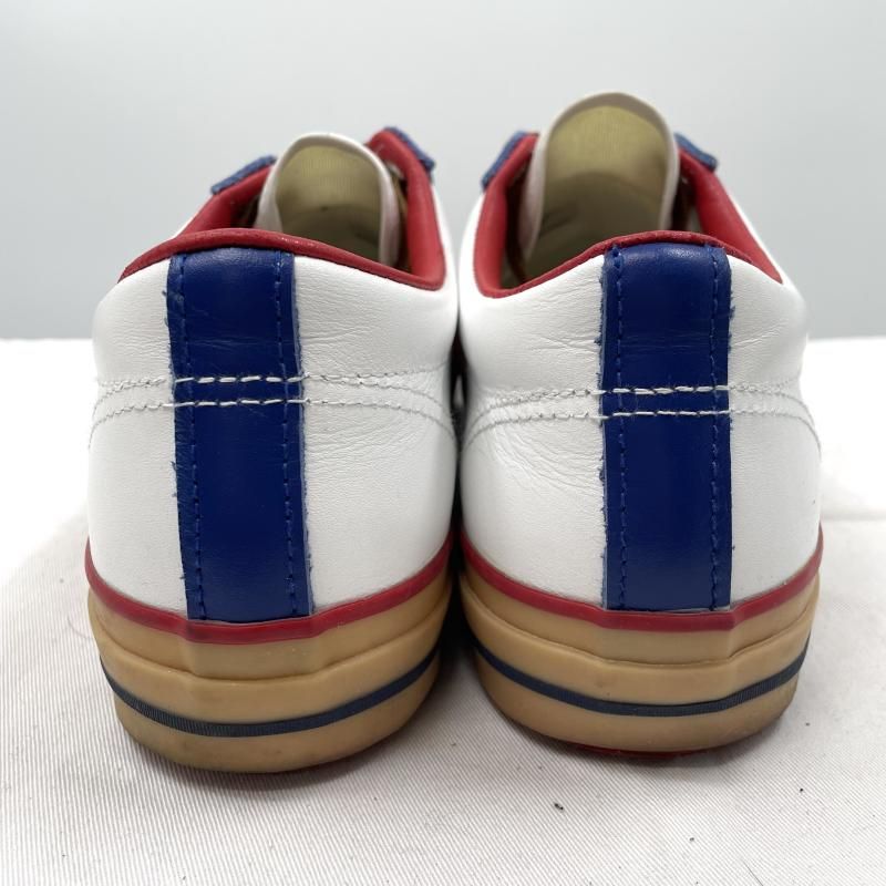 中古】chausser トリコロールレザースニーカー 44 Y-103 ショセ[17]