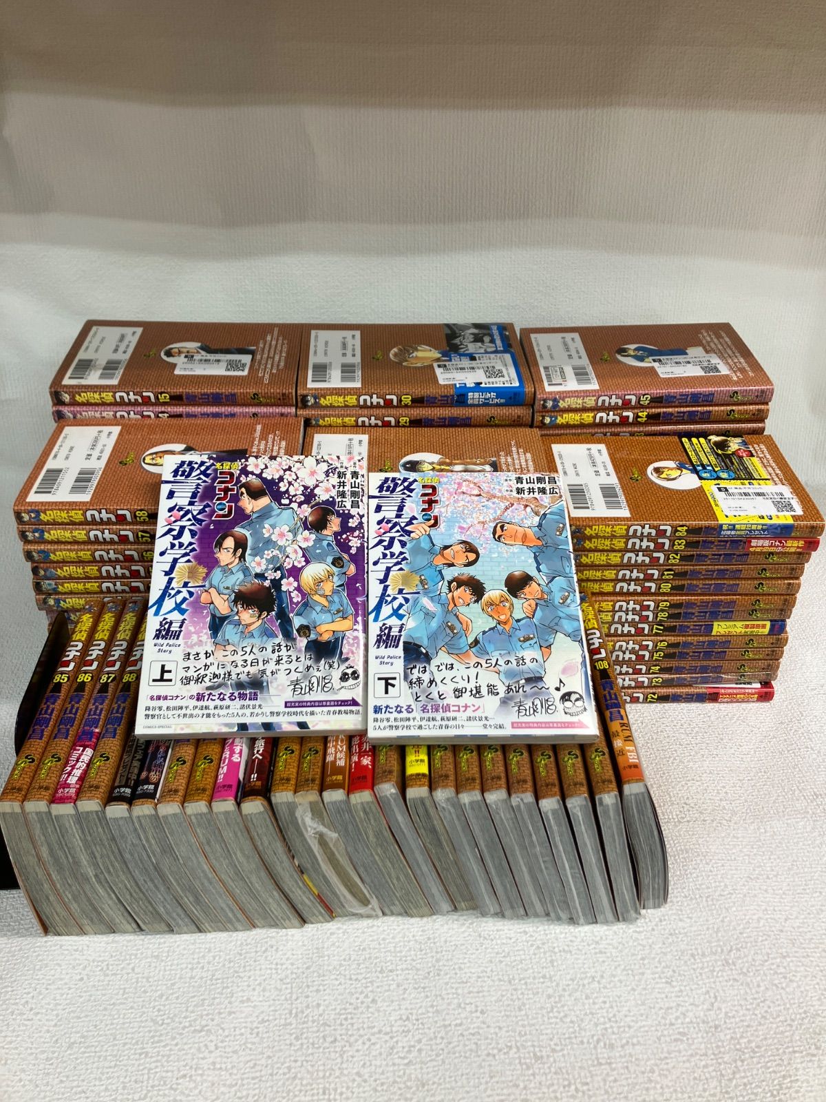 ☆③【未開封あり】名探偵コナン 1～108巻 全巻＋警察学校編 コミック