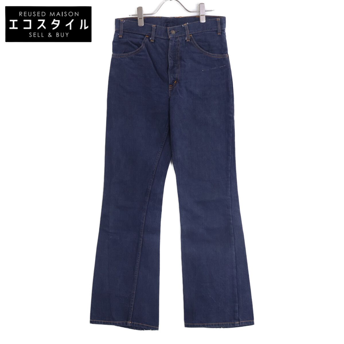 【70s】 Levi's 646 ベルボトム 42タロン オレンジタブ W34 70's リーバイス646 42talon オレンジタブ LEVI'S リーバイス 70´s