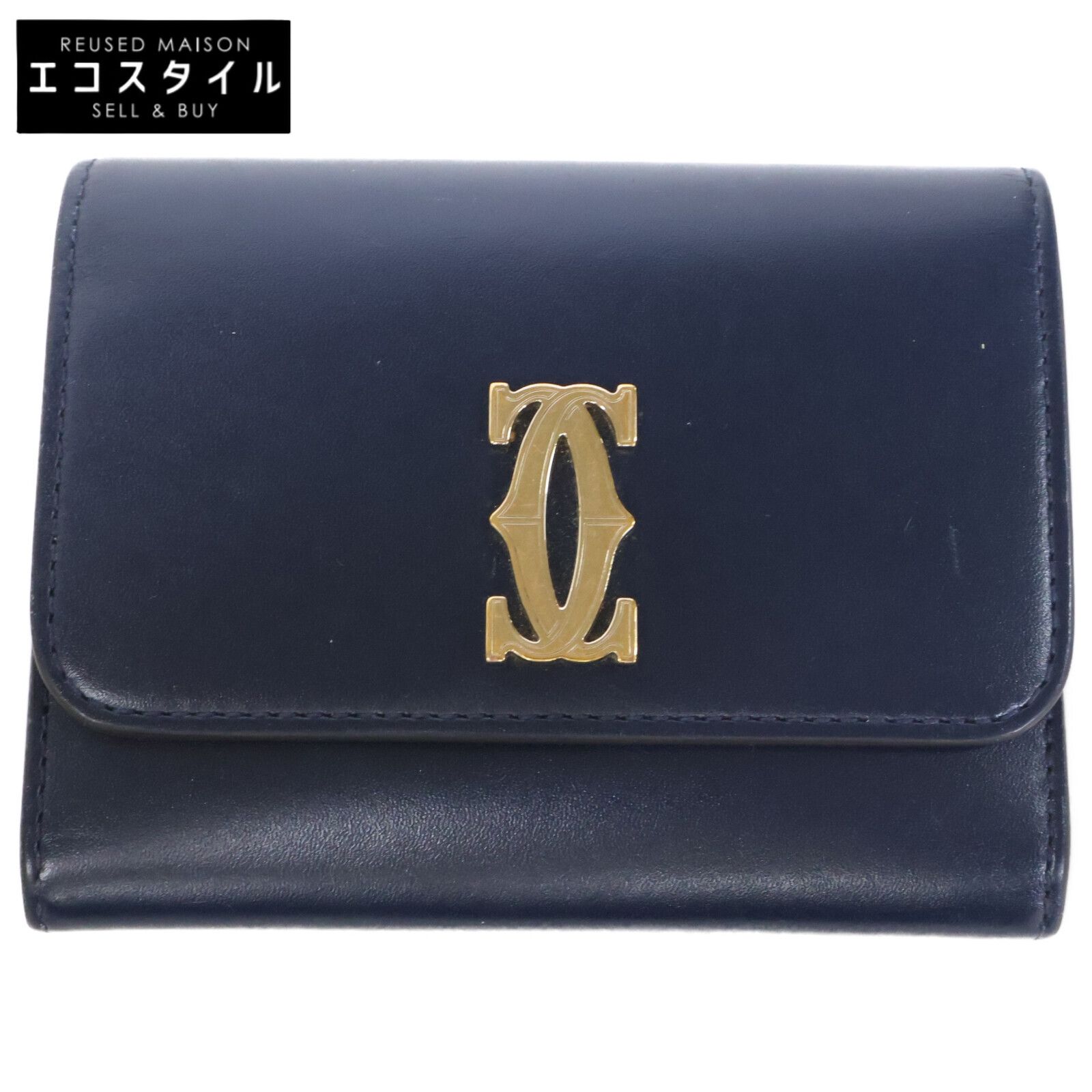 Cartier　カルティエ　C de Cartier Mini wallet Cドゥ カルティエ ミニウォレット
