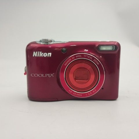 Nikon COOLPIX L30 Red コンパクトデジタルカメラ
