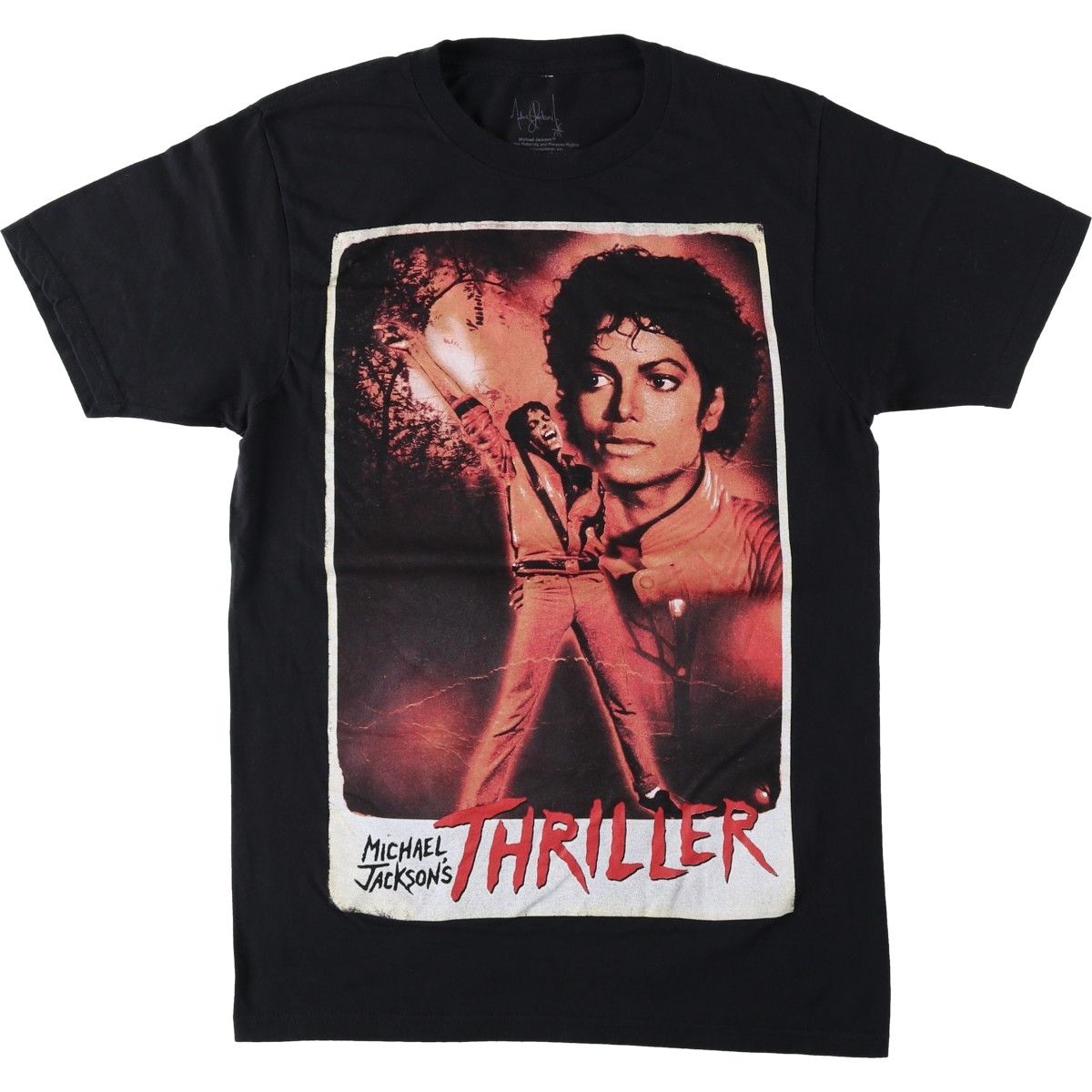 古着 MICHAEL JACKSON マイケルジャクソン バンドTシャツ バンT メンズS相当/eaa636386