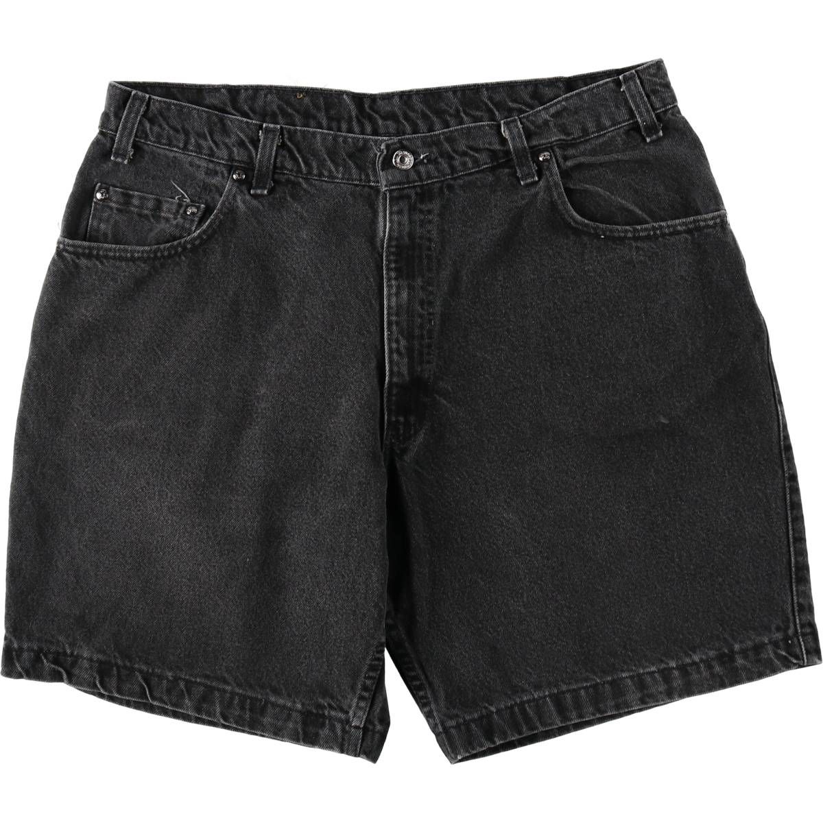 古着 90年代 リーバイス Levi's LOOSE 30545-0260 ブラックデニムショーツ ショートパンツ USA製 メンズw37相当 ヴィンテージ/eaa637131