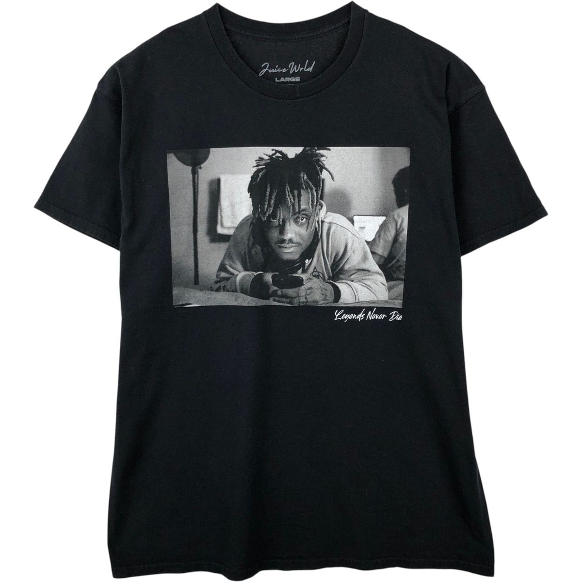 古着 JUICE WRLD ジュースワールド ラップTシャツ ラップT メンズL相当/eaa637374