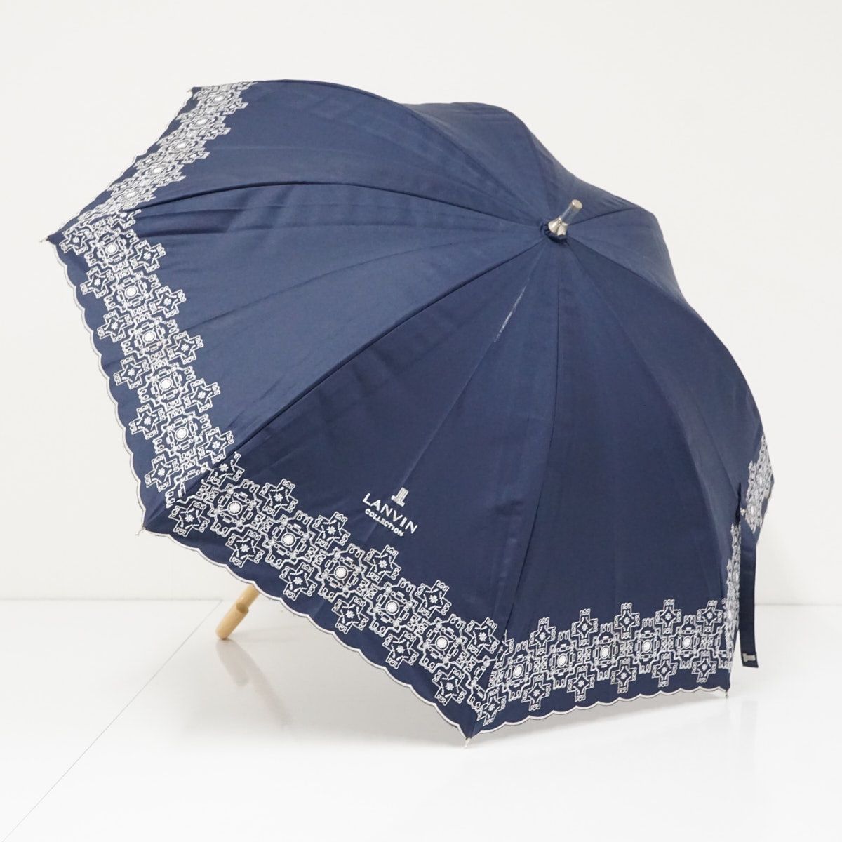 晴雨兼用日傘 LANVIN COLLECTION ランバンコレクション USED品 刺繍