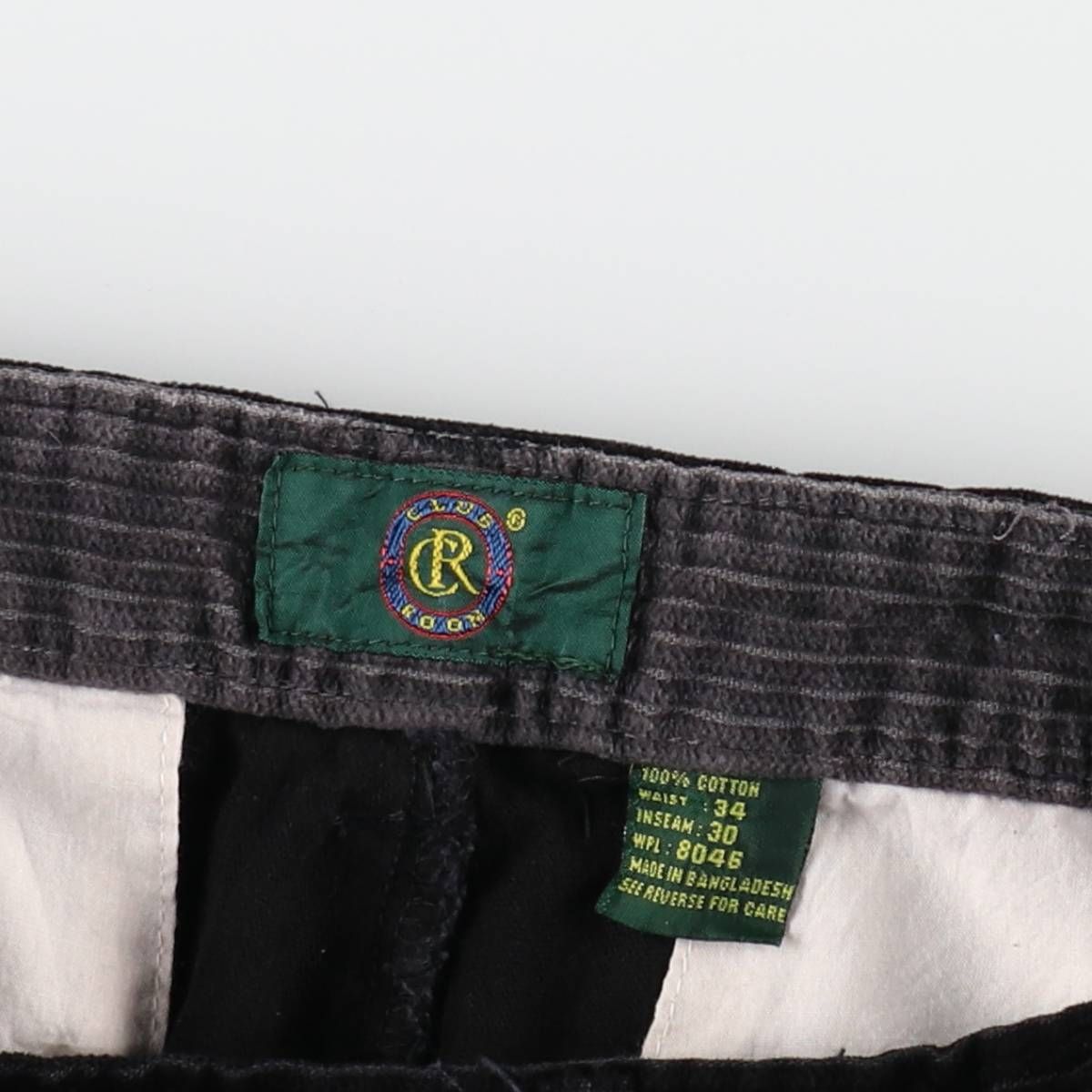古着 CLUB ROOM 太畝 ツータック コーデュロイパンツ メンズw33相当/eaa627282 古着 CLUB ROOM 太畝 ツータック コーデュロイパンツ メンズw33相当