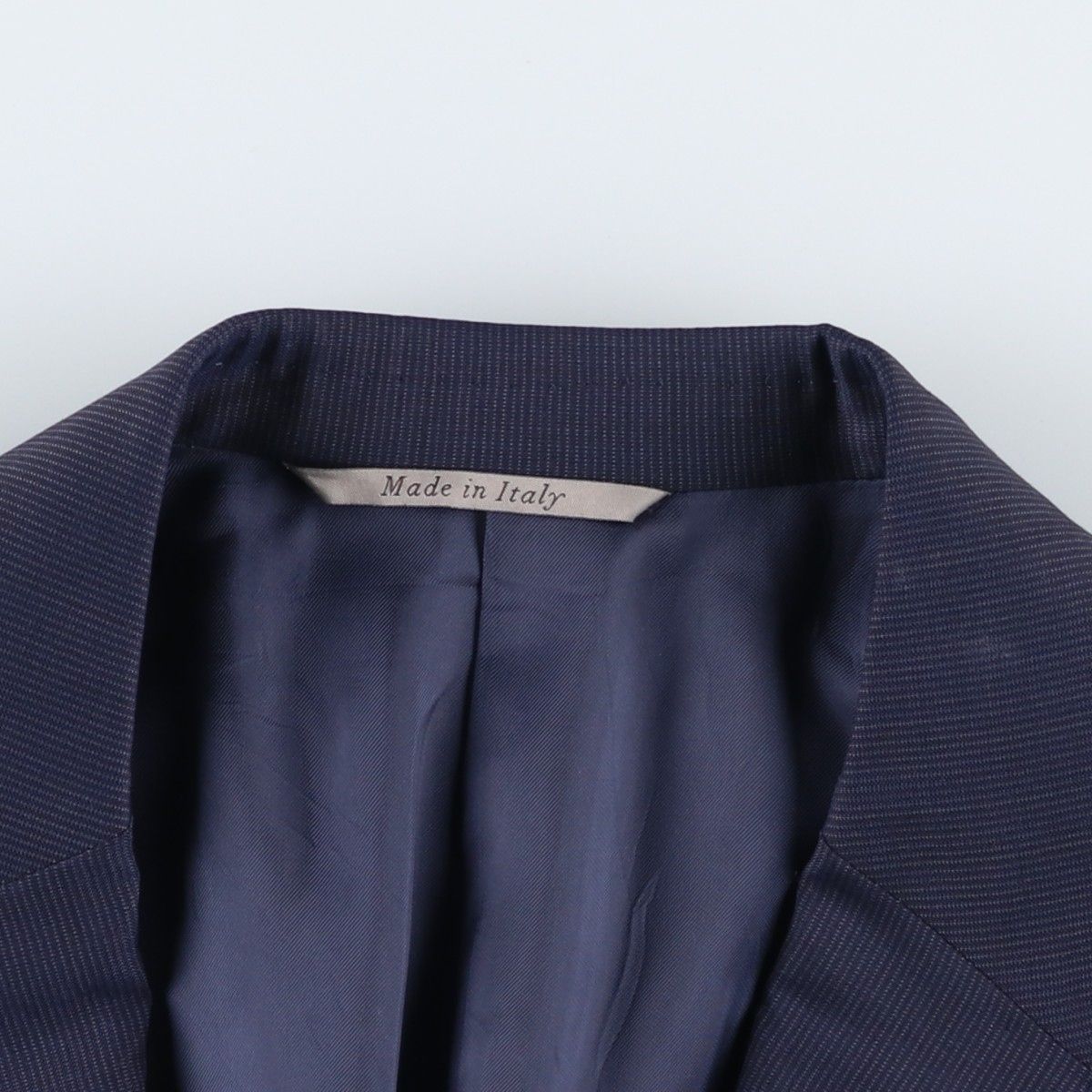 古着 CANALI ウールテーラードジャケット イタリア製 メンズL相当