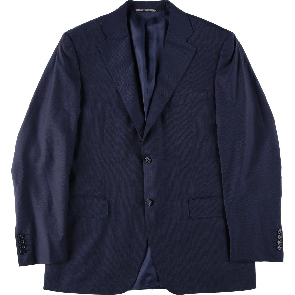 古着 CANALI ウールテーラードジャケット イタリア製 メンズL相当/eaa638139