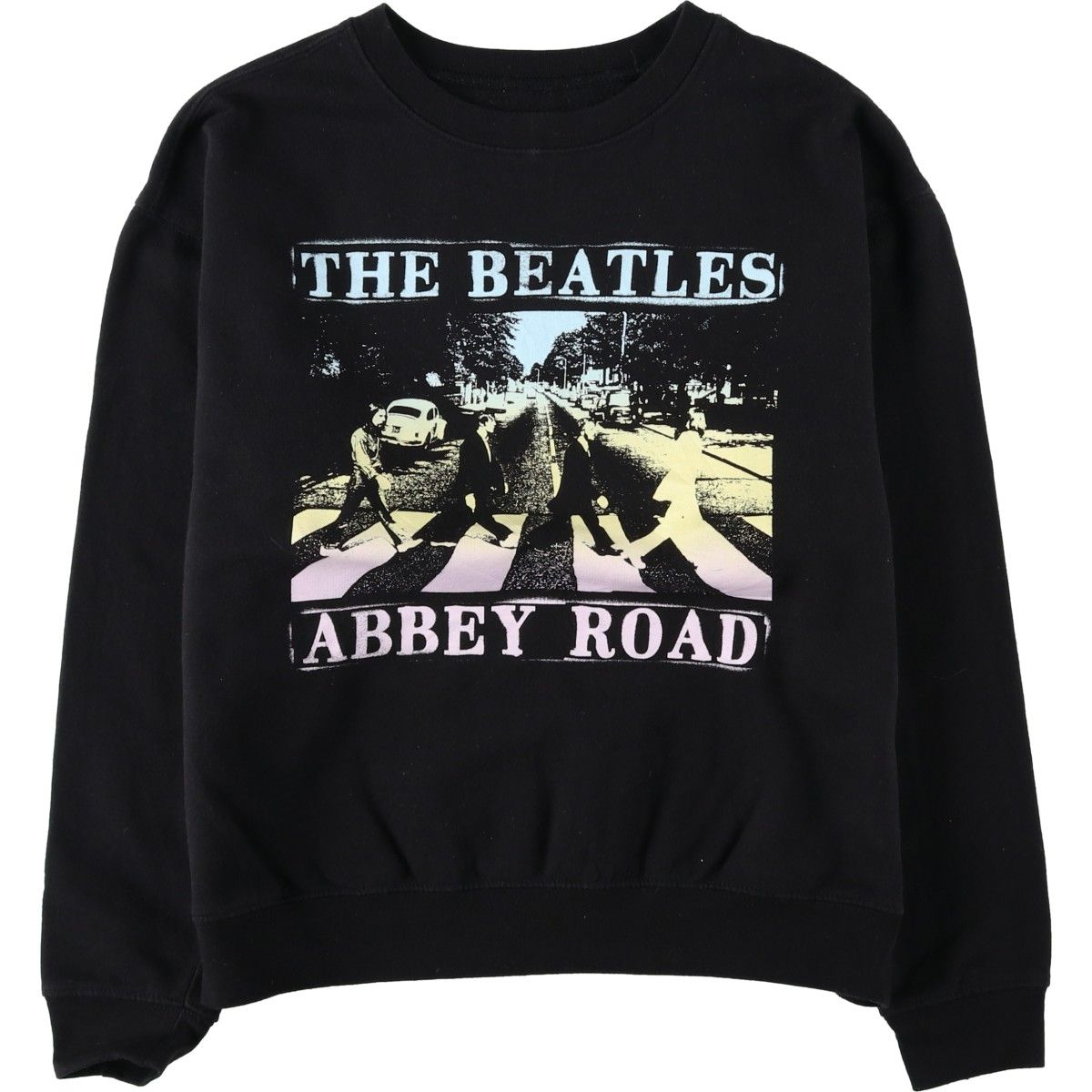 古着 THE BEATLES ビートルズ バンド スウェットシャツ トレーナー レディースM相当/eaa635526