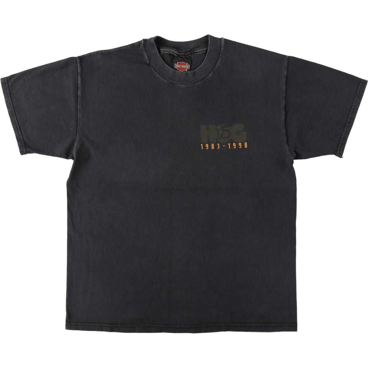 古着 ハーレーダビッドソン Harley-Davidson モーターサイクル バイクTシャツ USA製 メンズL相当/eaa637610