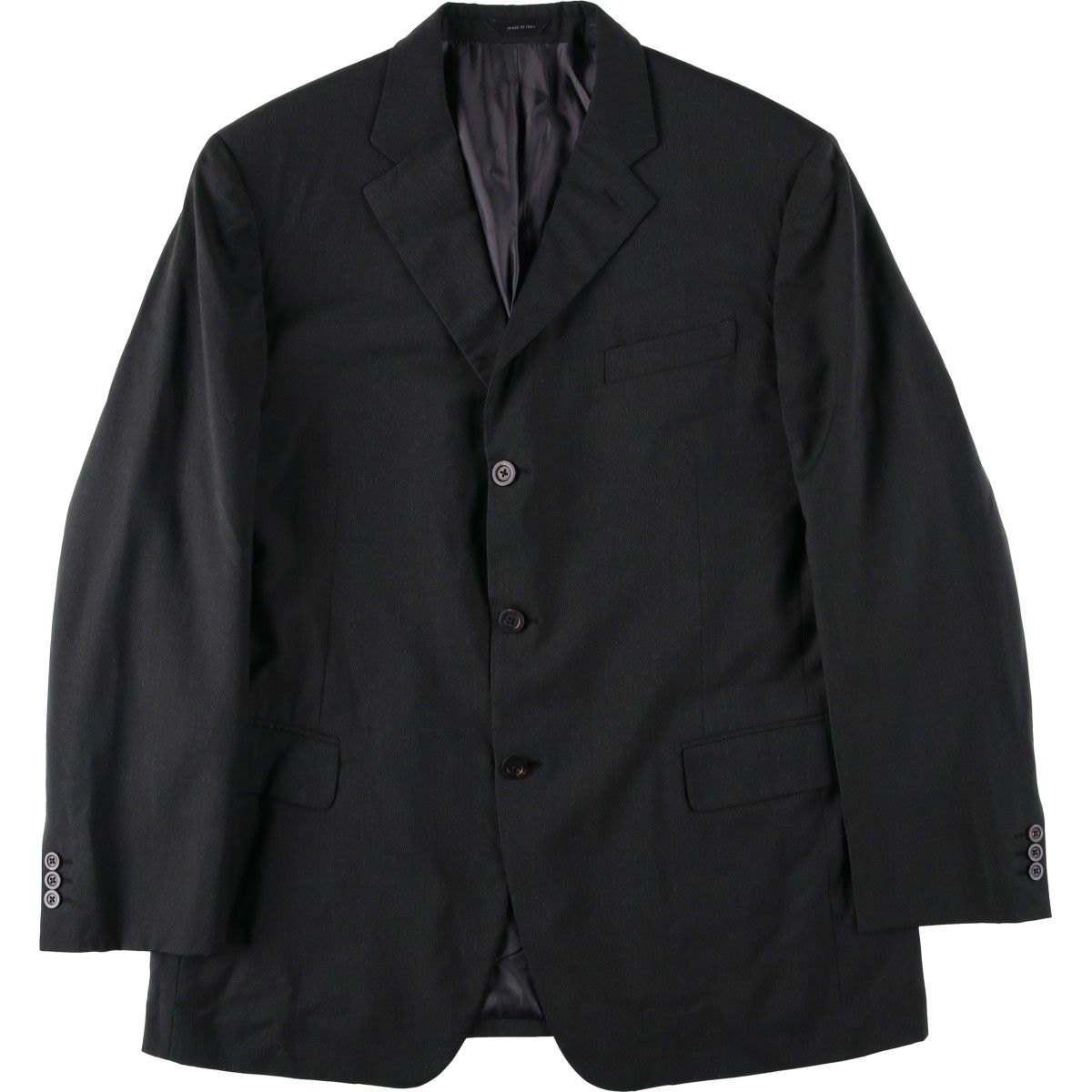 古着 Donna Karan ウールテーラードジャケット イタリア製 メンズXL相当/eaa638159