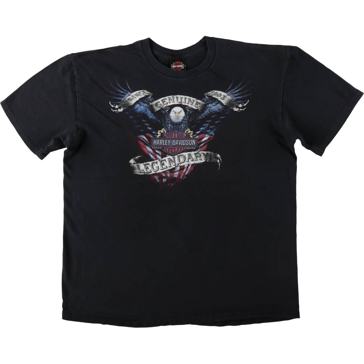 古着 ハーレーダビッドソン Harley-Davidson 鷲柄 イーグル柄 モーターサイクル バイクTシャツ メンズXL相当/eaa637592