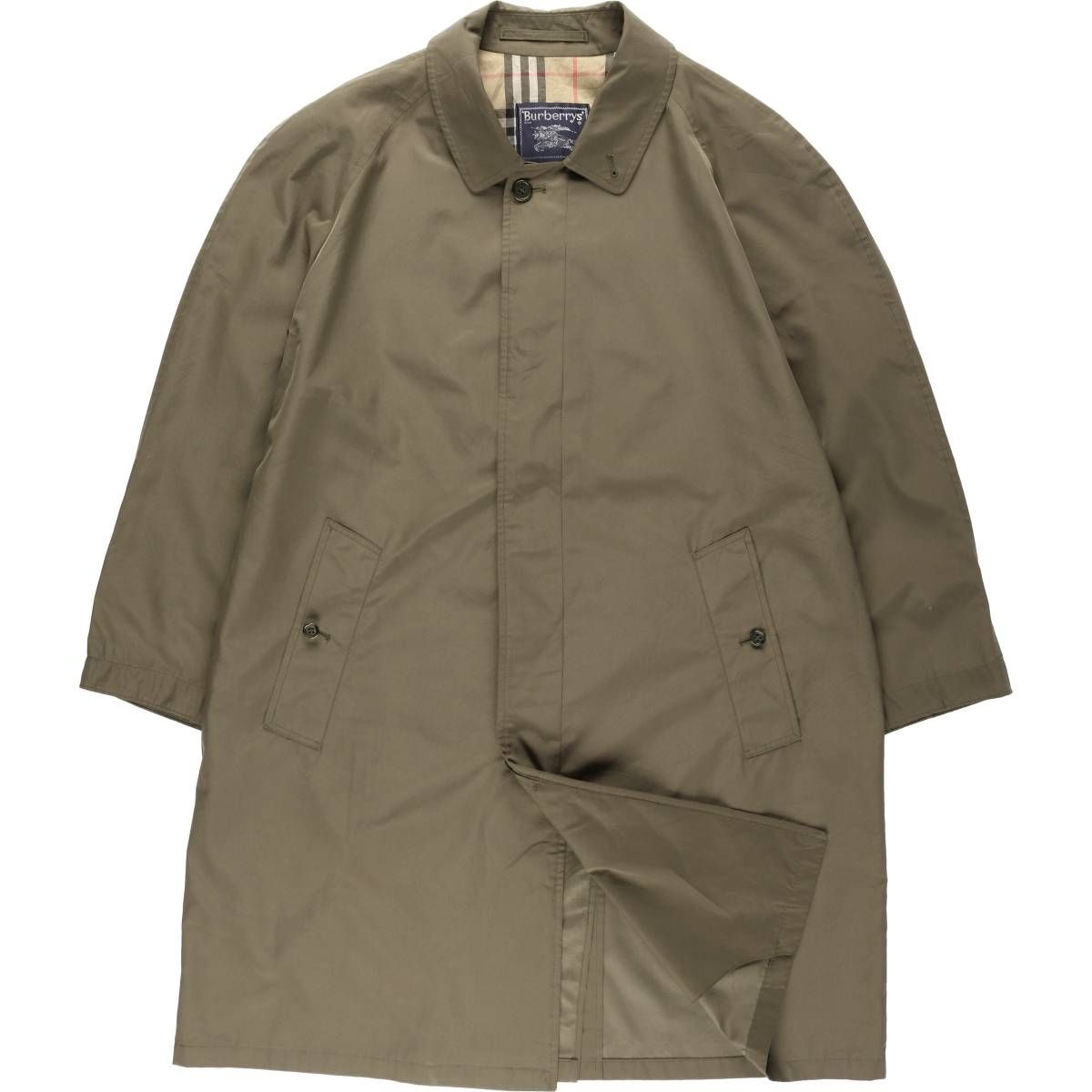古着 バーバリー Burberry's ステンカラーコート バルマカーンコート メンズS相当/eaa634756