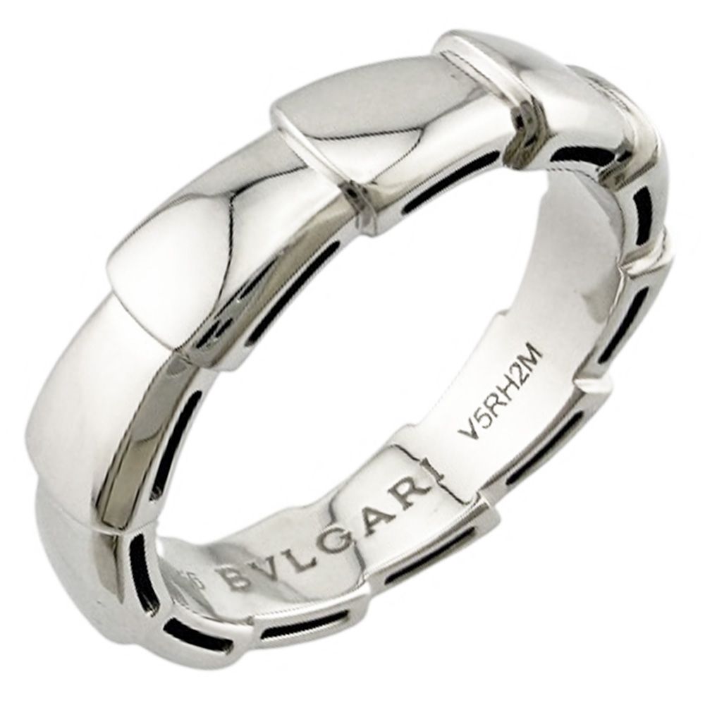 ブルガリ リング 指輪 15号 18金 K18ホワイトゴールド レディース BVLGARI 中古 ブルガリ