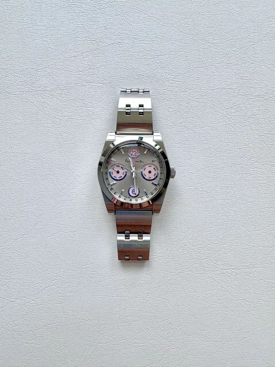 PAUL SMITH ポール・スミス レディース ウォッチ シルバー ピンク メタル