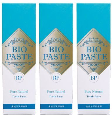 アルラ ハミガキ バイオペースト BIO PASTE 60ｇ×3本【バイオペースト認定販売店№-052】送料無料