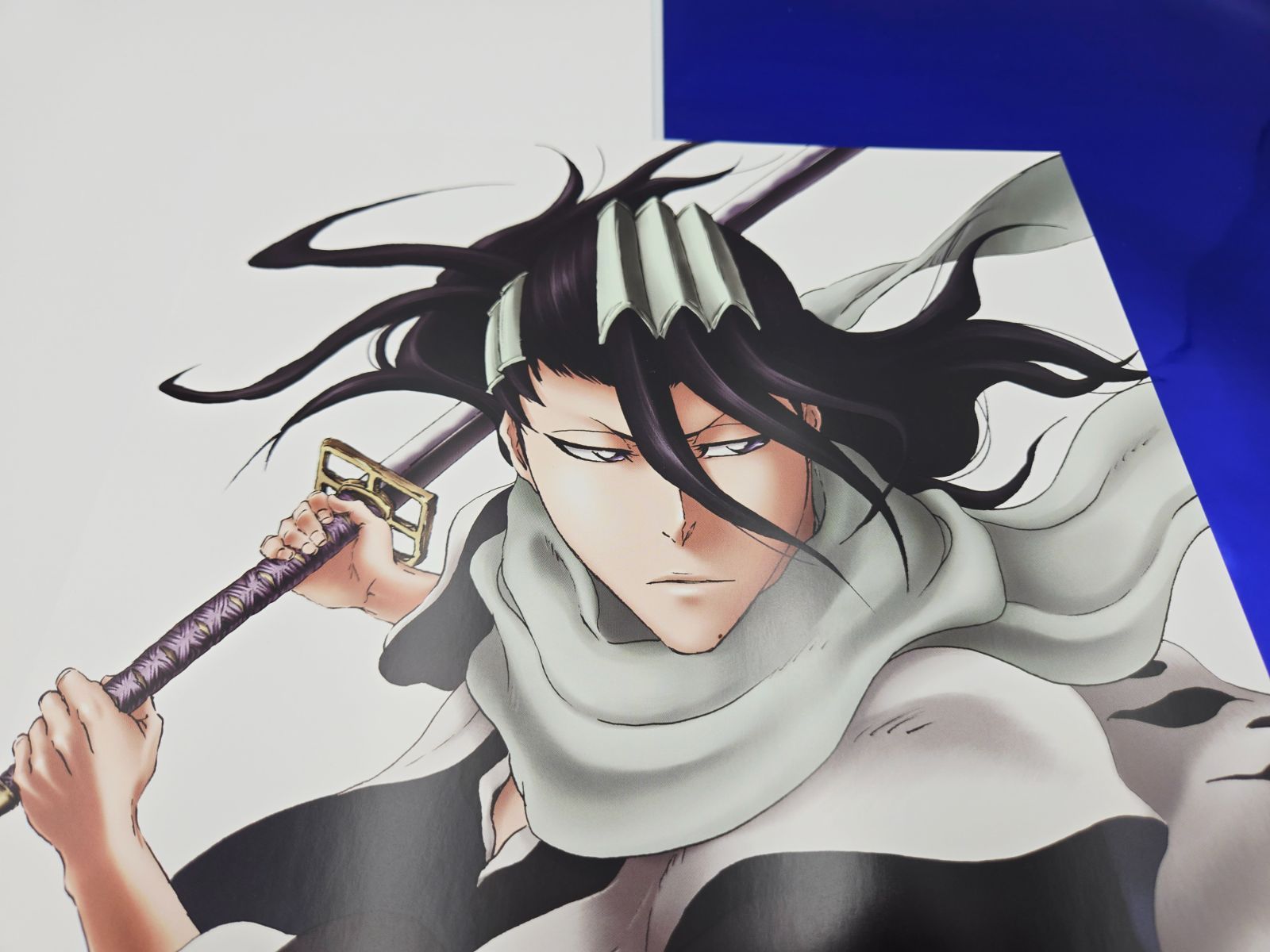 S129[未使用] BLEACH THE LOCUS OF BRAVE 朽木白哉 ランダムポスターE