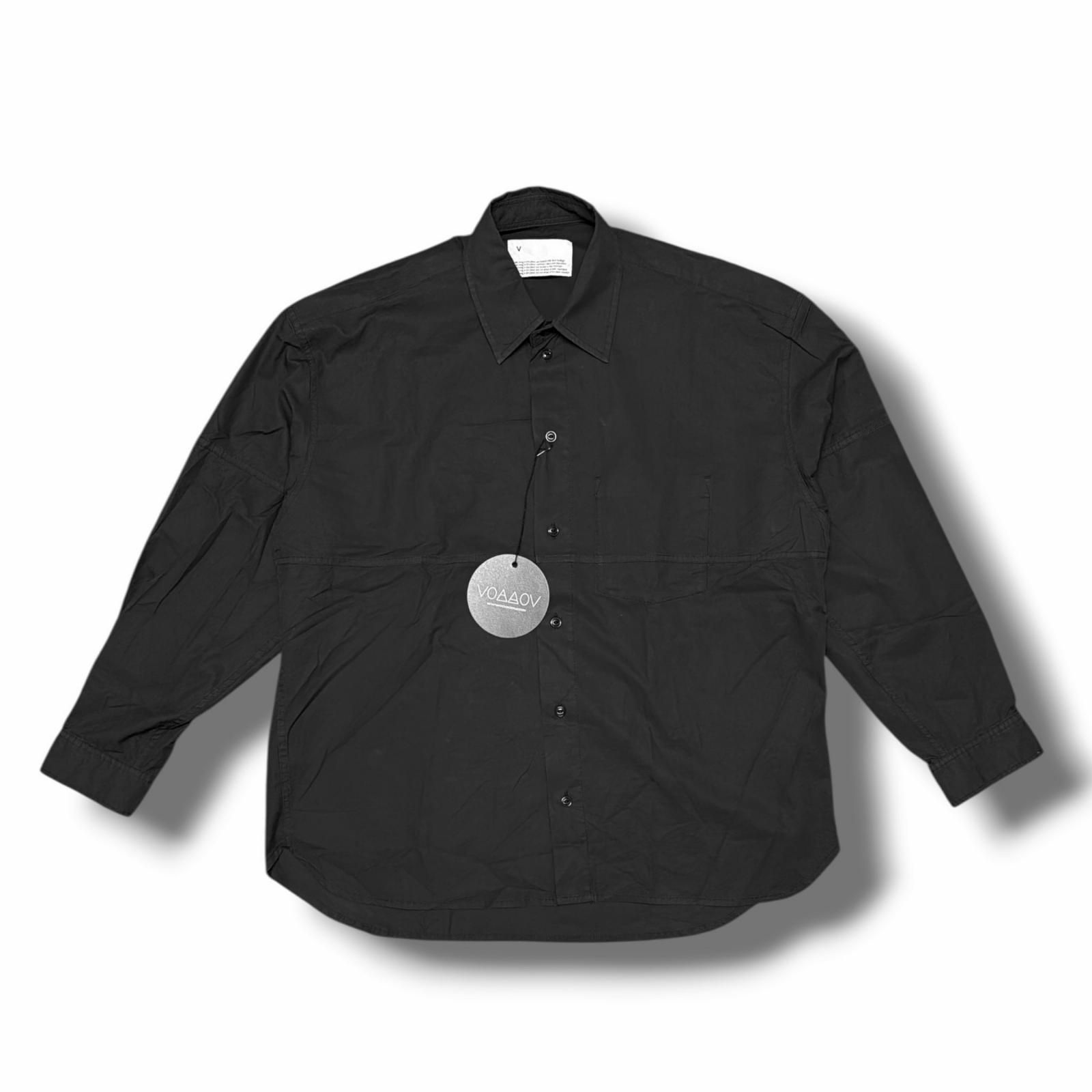 参考上代27280円 未使用 VOAAOV TWILL Long Sleeve Shirt ツイルロング