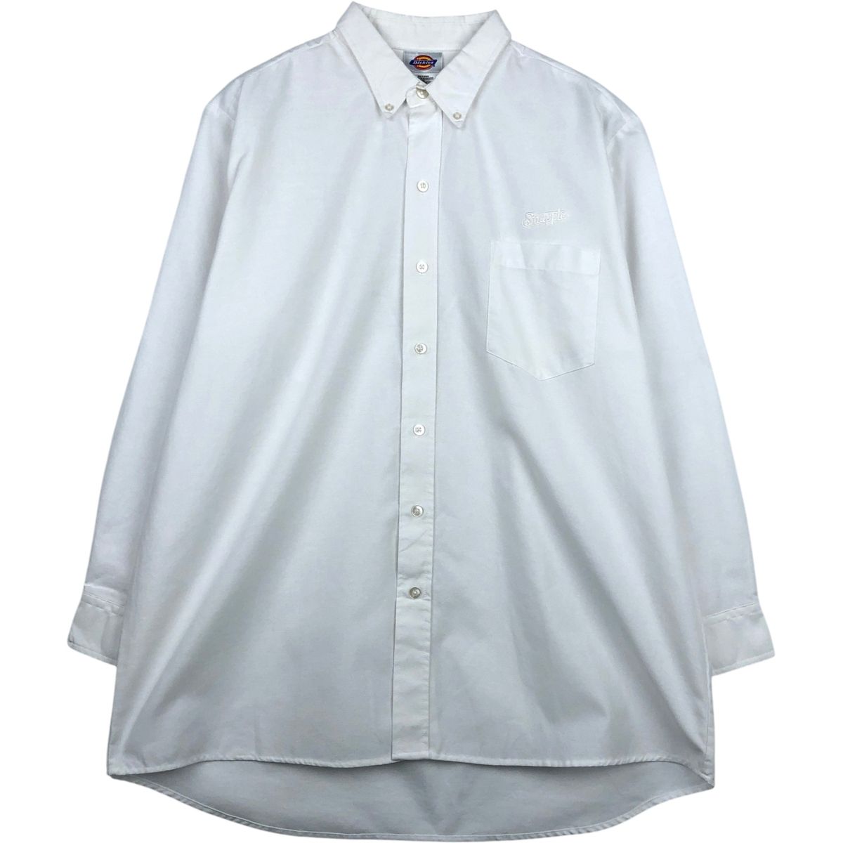古着 ディッキーズ Dickies 長袖 ボタンダウンシャツ メンズXL相当/eaa632031