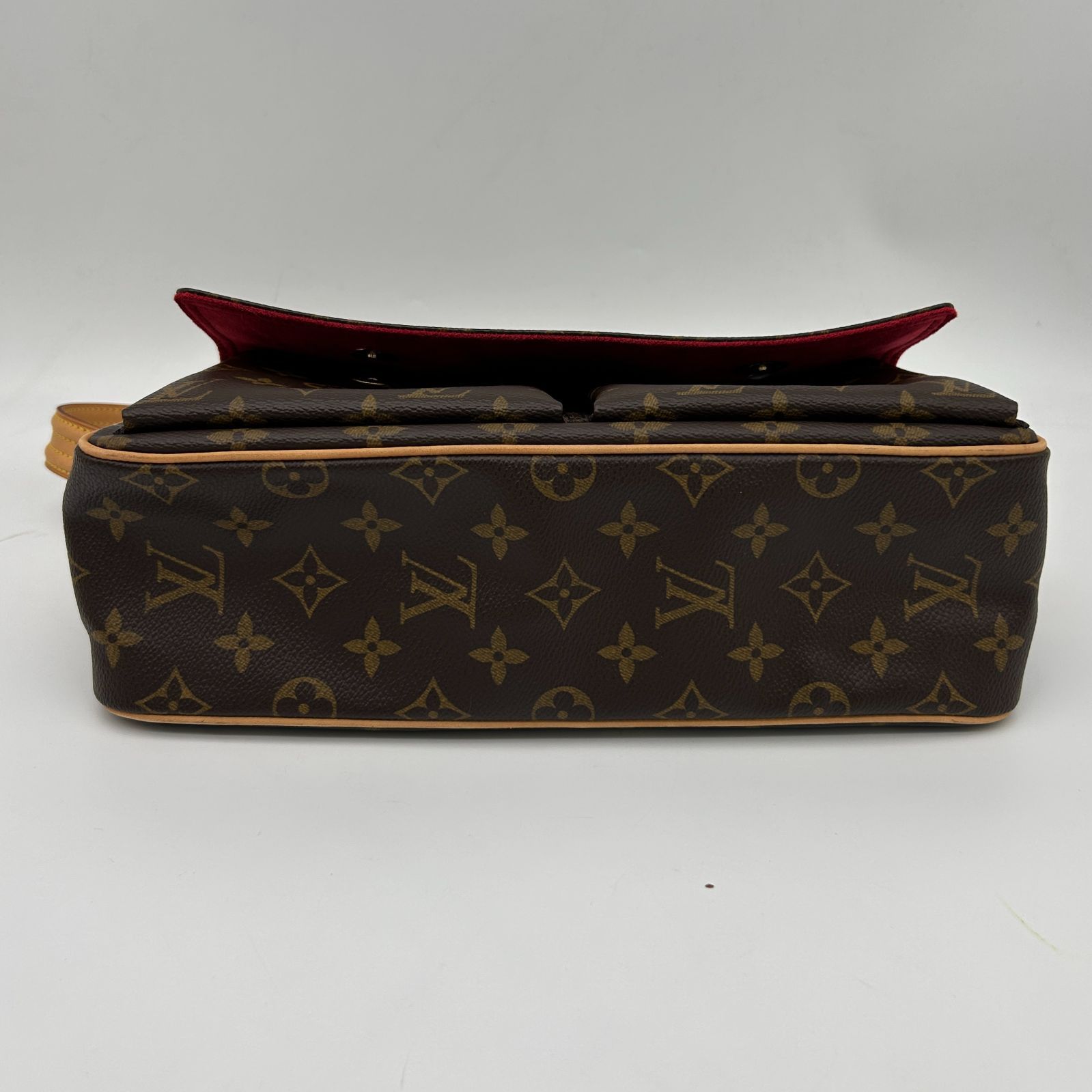 ルイ・ヴィトン LOUIS VUITTON ヴィバシテMM ショルダーバッグ バッグ PVCコーティングキャンバス レザー モノグラム レディース ブラウン系 M51164 【中古】 LOUIS VUITTON （ルイ・ヴィトン） ヴィバシテMM モノグラム
