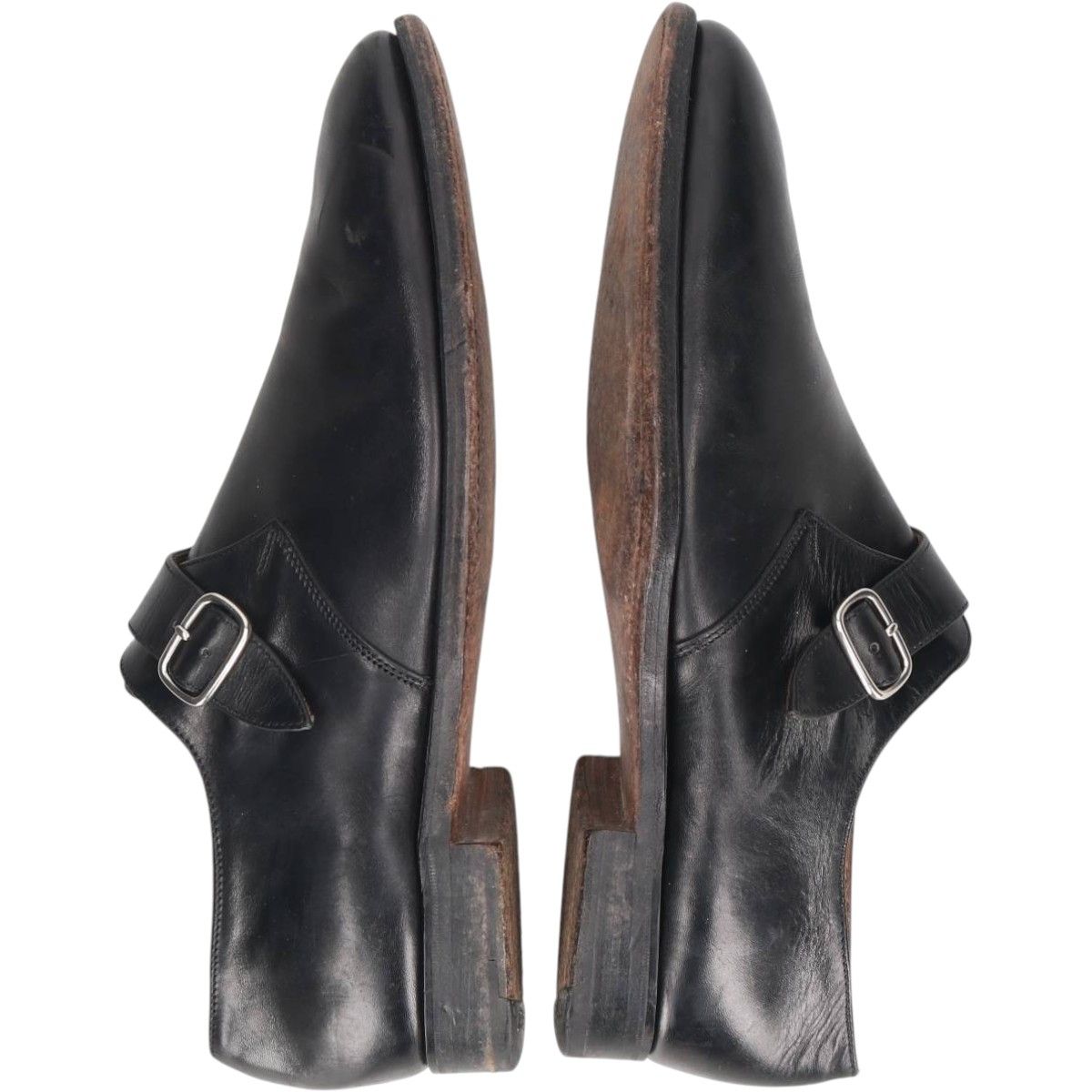 古着 BOWEN モンクストラップシューズ 英国製 10 メンズ28.5cm相当/saa015056