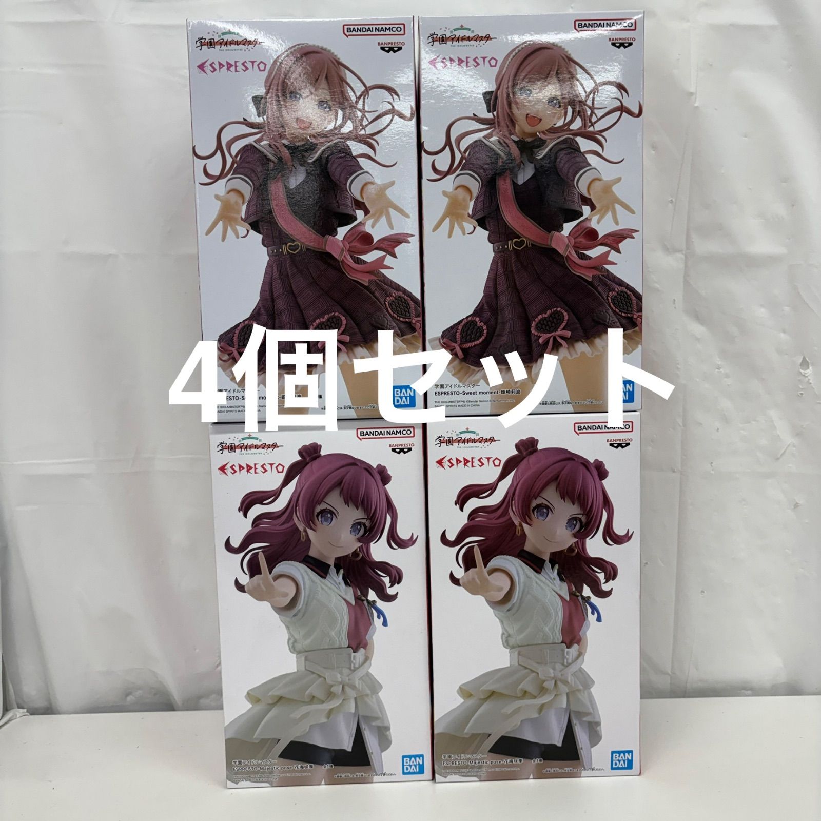GLITTER＆GLAMOROUS ESPRESTO　フィギュアセット　未開封品 未開封 学園アイドルマスター ESPRESTO フィギュア 4個セット LF5465