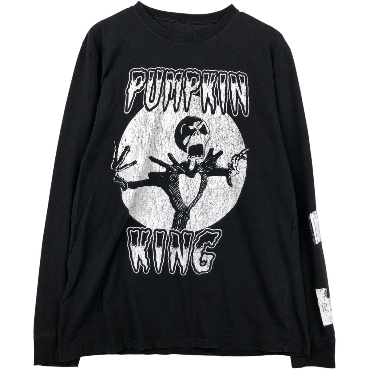 古着 THE NIGHTMARE BEFORE CHRISTMAS ナイトメアービフォアクリスマス ロングTシャツ ロンT メンズL相当/eaa632845